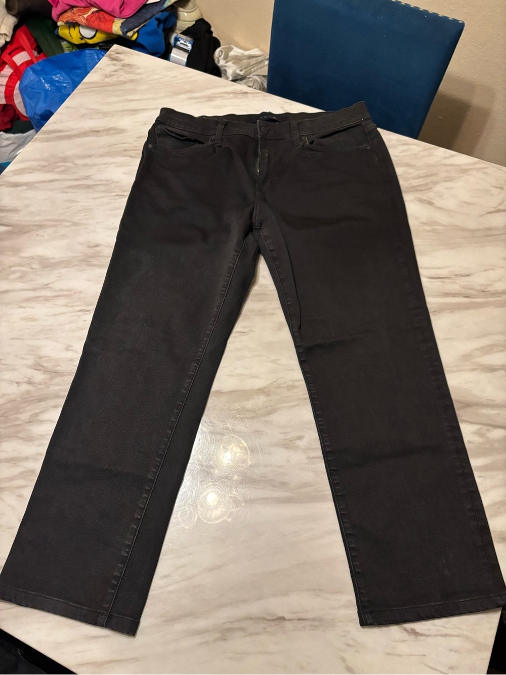 Joe's Jeans Straight-Leg Black Mens Jeans